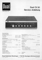 Dual CV-30-Service-Manual 